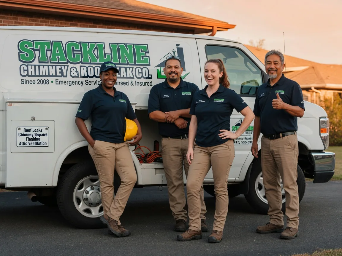 Chimney flashing repair company in Hampton, TN